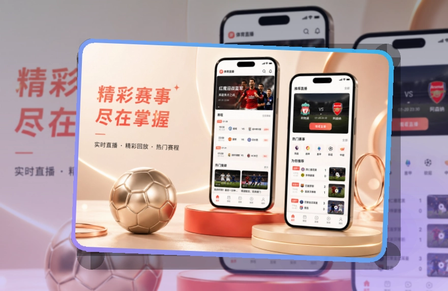 轻量下载 · 手机端看球入口 · 下载后路径更直接界面展示